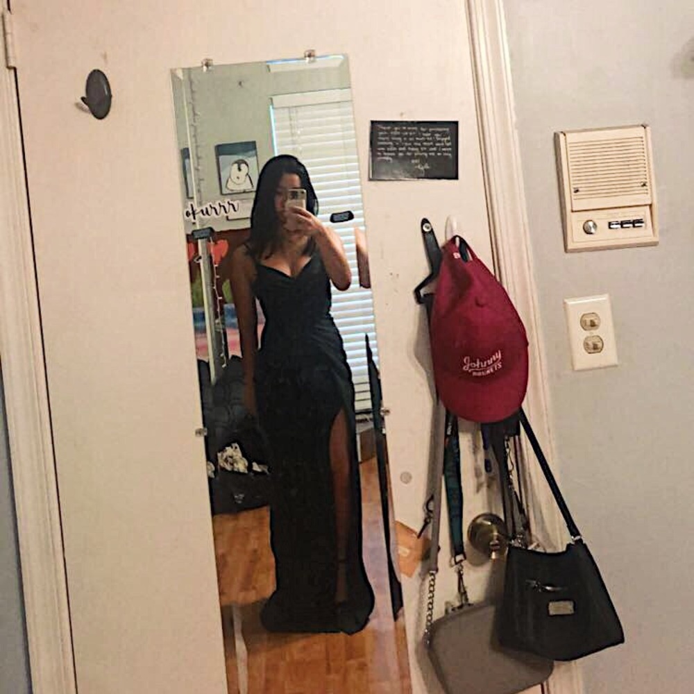 Formal green dress
